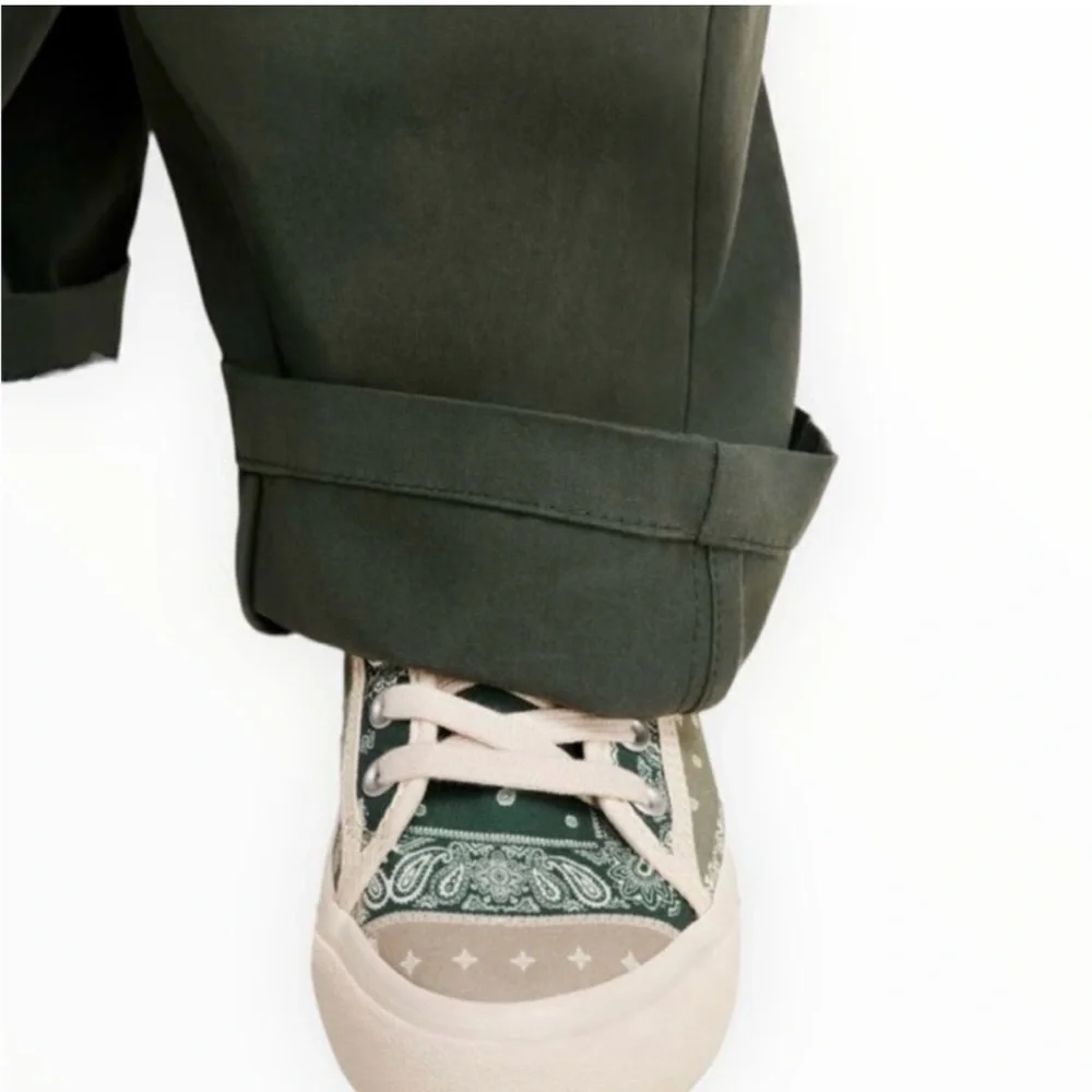 Zara Olive Green Kids Trousers - Picture 8 of 14